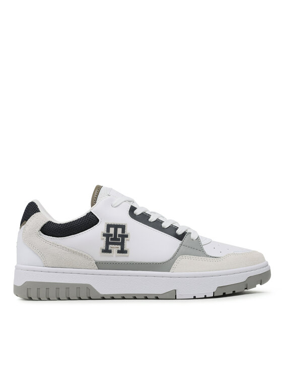 Tommy Hilfiger Tommy Hilfiger Tenisice Basket Street Mix FM0FM04695 Bijela