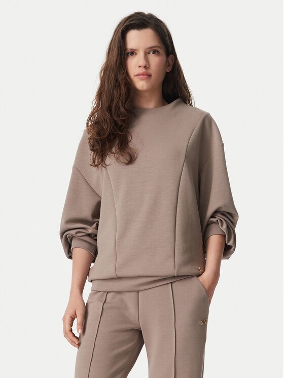 EA7 Emporio Armani EA7 Emporio Armani Trenerka 7W000194 AF24375 U6100 Tamno bež Relaxed Fit