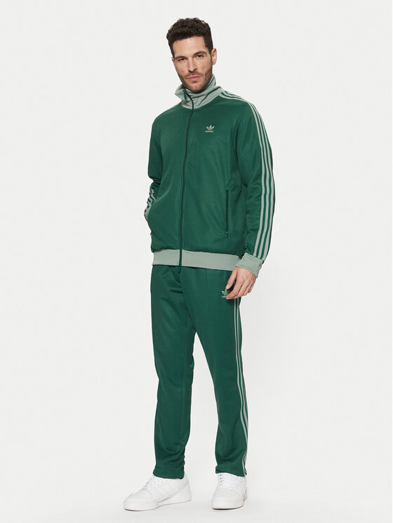 adidas adidas Sweatshirt adicolor Classics Beckenbauer JP2520 Grün Slim Fit