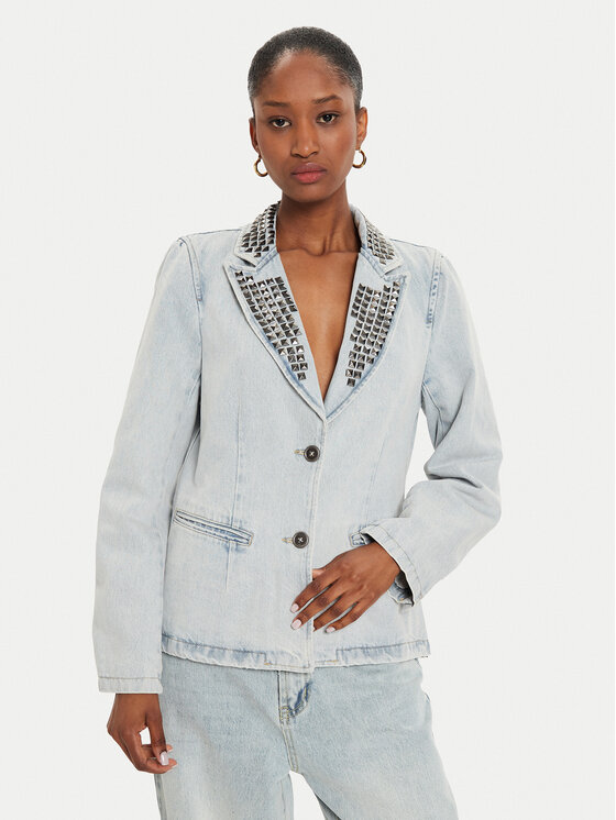 One Teaspoon Sako 26469 Modrá Relaxed Fit