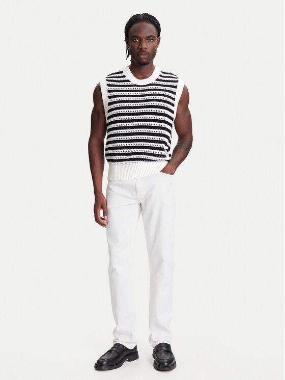 Tommy Hilfiger Tommy Hilfiger Svetr F1 Movie MW0MW41385 Černá Regular Fit