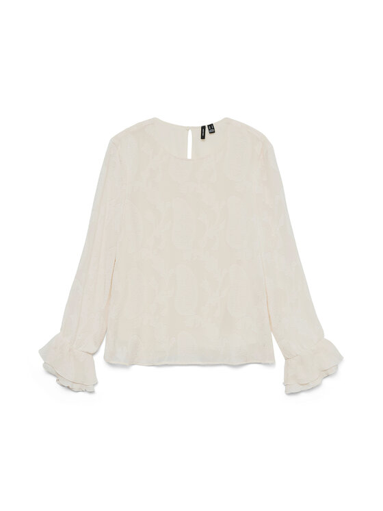 Vero Moda Vero Moda Bluză Mishi 10335512 Bej Regular Fit