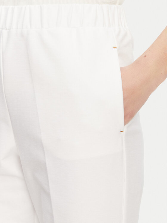 Max Mara Leisure Max Mara Leisure Chino 2516781047650 Bijela Regular Fit
