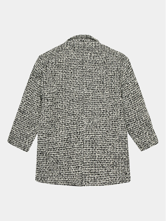 United Colors Of Benetton United Colors Of Benetton Vilnonis paltas 2I20CN041 Pilka Regular Fit