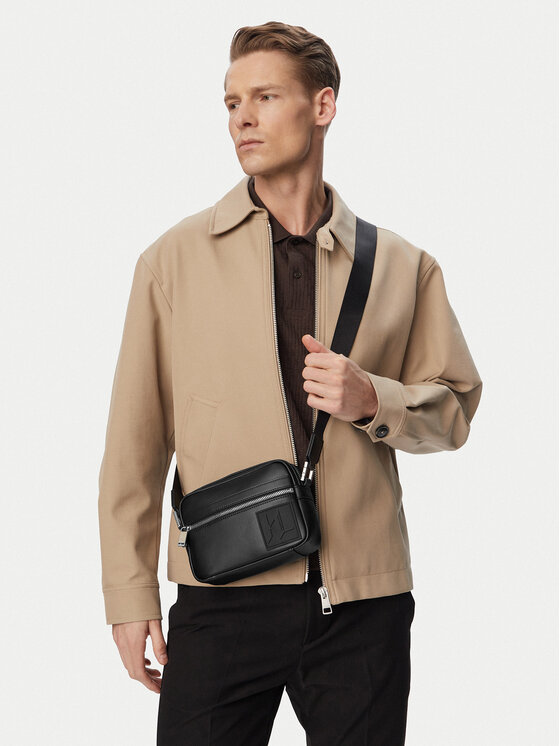 KARL LAGERFELD KARL LAGERFELD Мъжка чантичка B2M30186 Черен