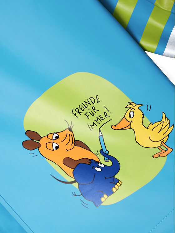 Playshoes Playshoes Μπουφάν αδιάβροχο 408506 D Γαλάζιο Regular Fit
