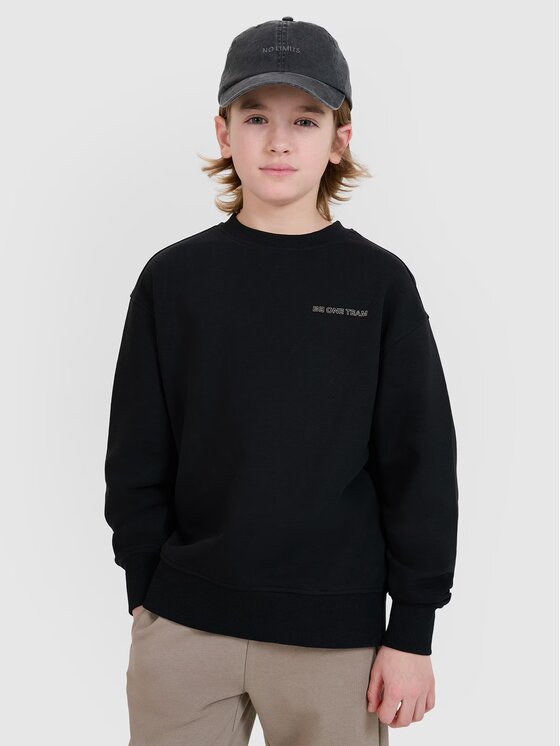 4F 4F Felpa 4FJWSS25TSWSM1713-20S Nero Oversize