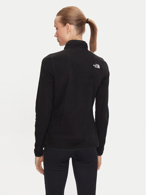The North Face The North Face Fliso džemperis Glacier NF0A855M Juoda Regular Fit