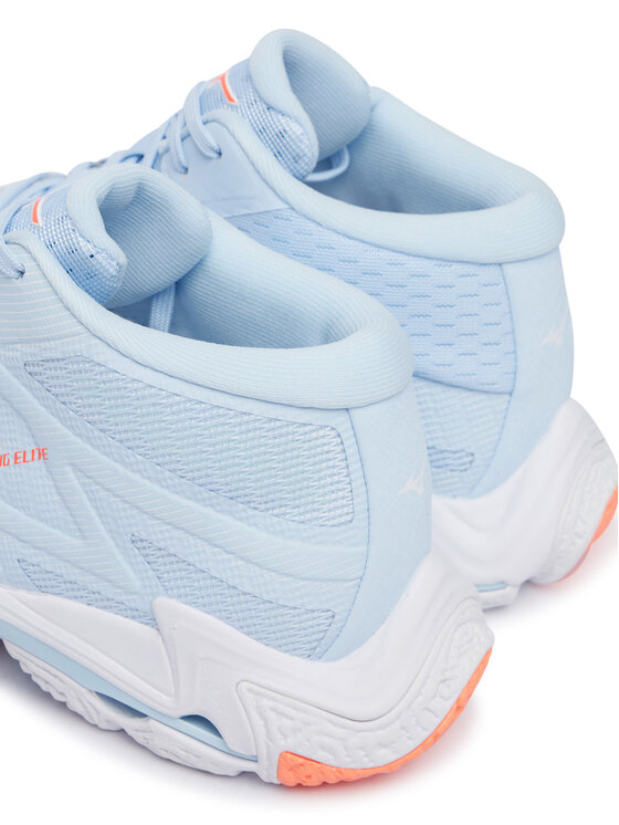 Mizuno Mizuno Sálovky Wave Lightning Elite Mid V1GC2605 Světle modrá