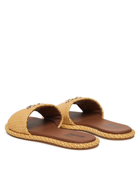LOVE MOSCHINO LOVE MOSCHINO Παντόφλες JA28252G0OJR5107 Μπεζ