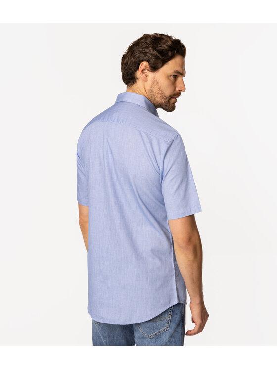 Lee Cooper Lee Cooper Koszula WINDSOR2 ML65 Niebieski Slim Fit