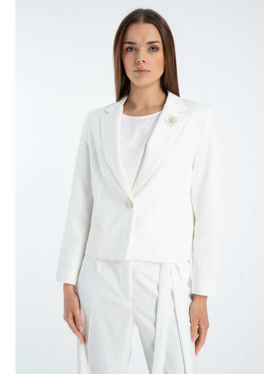 CLICK CLICK Sako 71-0016 Biela Relaxed Fit