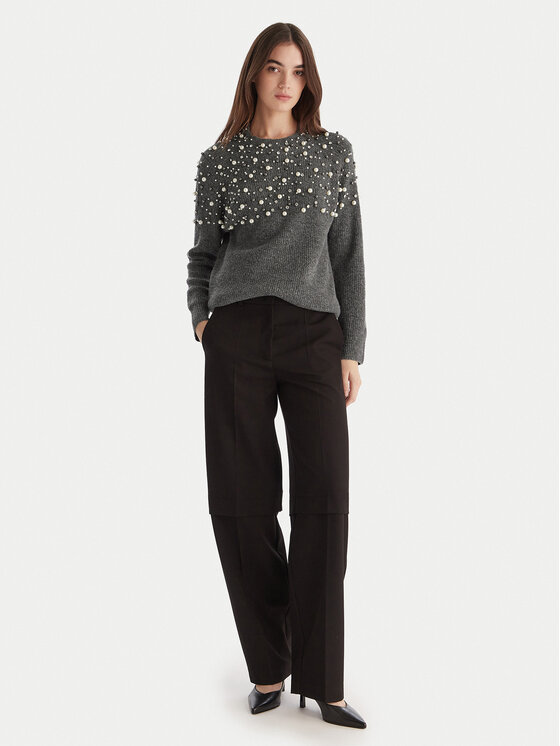 Artigli Artigli Svetr ACMA002813 Šedá Regular Fit