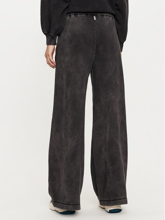 Deha Deha Teplákové kalhoty C12175 Černá Relaxed Fit