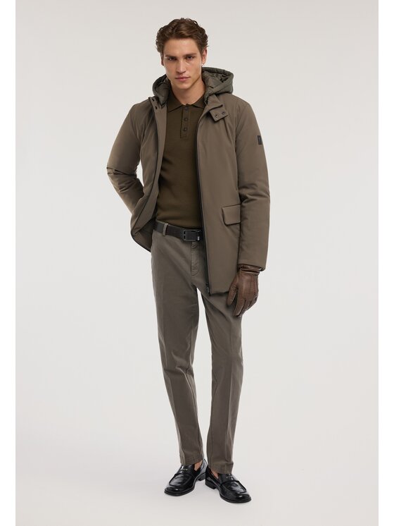 Trussardi Trussardi Spodnie materiałowe P711M000092N040 Zielony Boy Fit