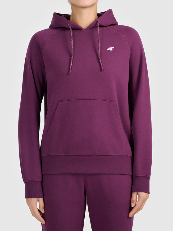 4F 4F Bluza 4FWAW26TSWSF2674-60S Czerwony Active Fit