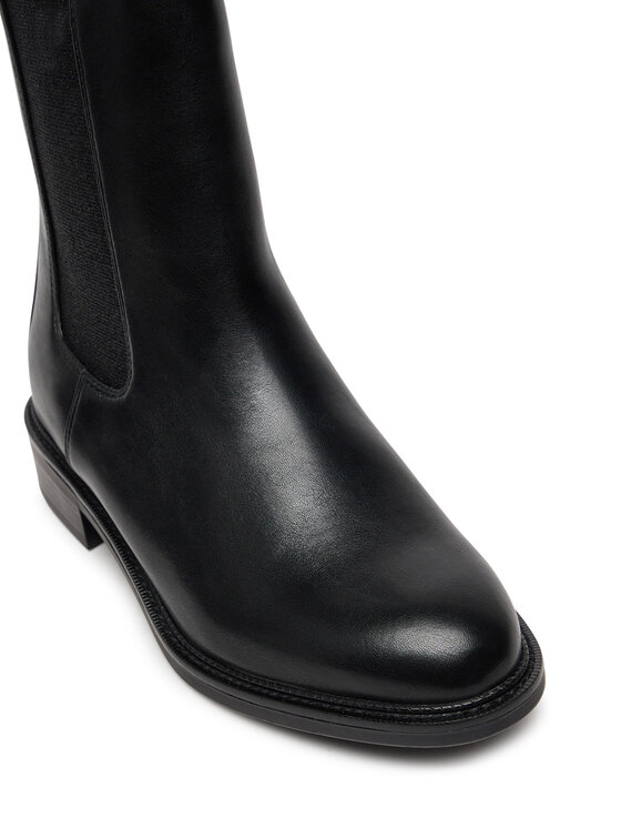 Tamaris Tamaris Kotníková obuv s elastickým prvkem 1-25323-43 Černá