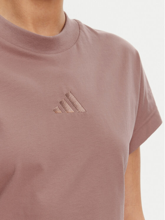 adidas adidas T-Shirt ALL SZN JJ1237 Różowy Regular Fit