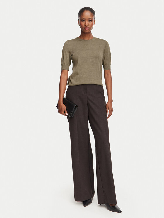 BOSS BOSS Pullover Farbella 50544996 Braun Slim Fit