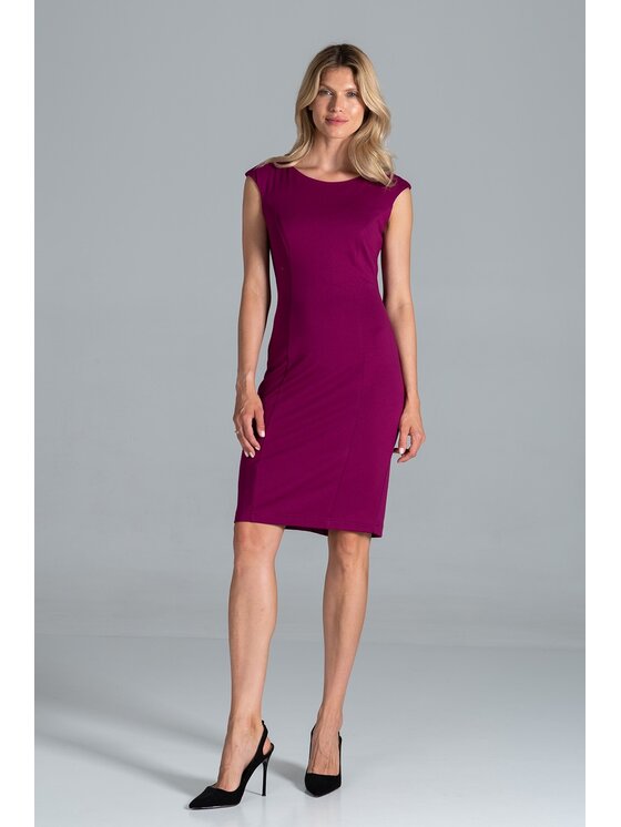 FIGL FIGLFIGL Vestito M834 Rosa Slim Fit