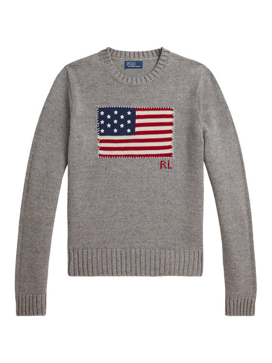 Polo Ralph Lauren Polo Ralph Lauren Πουλόβερ 211B28830002 Γκρι Regular Fit