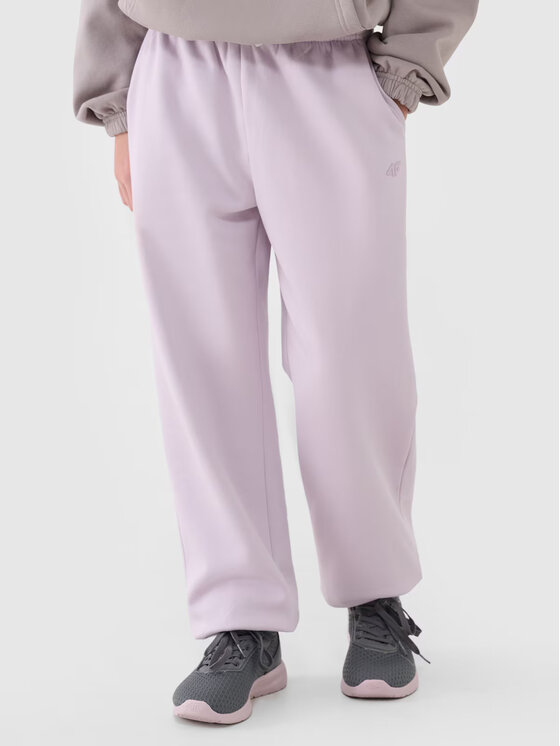 4F 4F Pantaloni da tuta 4FJASAW24TTROF1403-52S Rosa Oversize