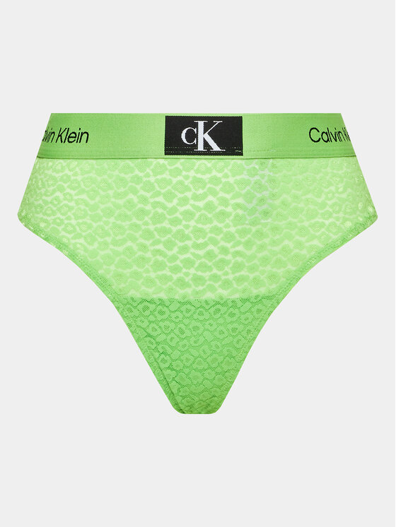 Calvin Klein Underwear Chilot tanga 000QF7235E Verde