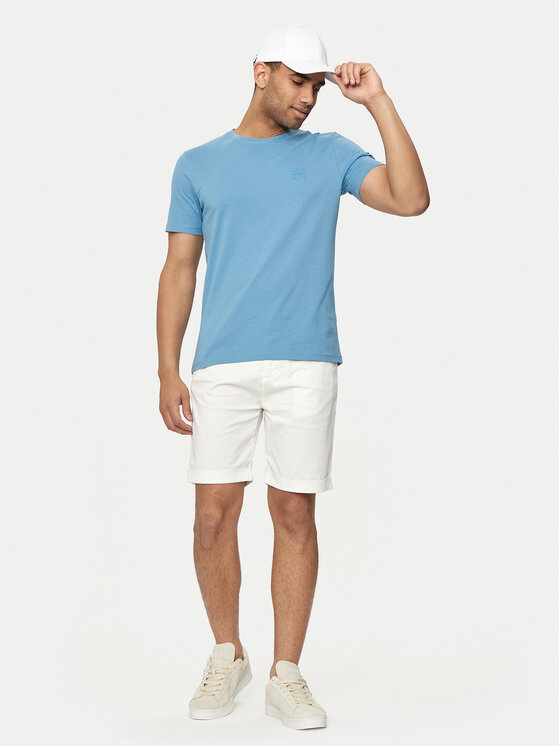 BOSS Boss T-shirt Tales 50508584 Plava Relaxed Fit