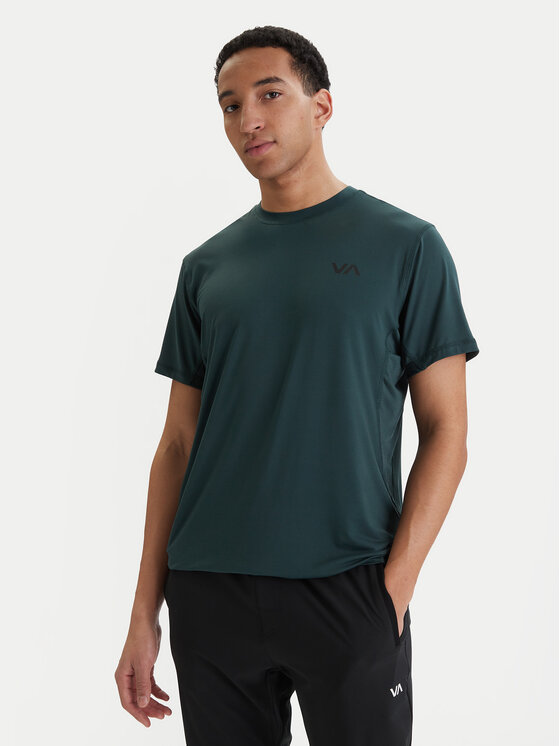 RVCA RVCA Funkčné tričko Sport Vent 23MS013506 Zelená Performance Fit