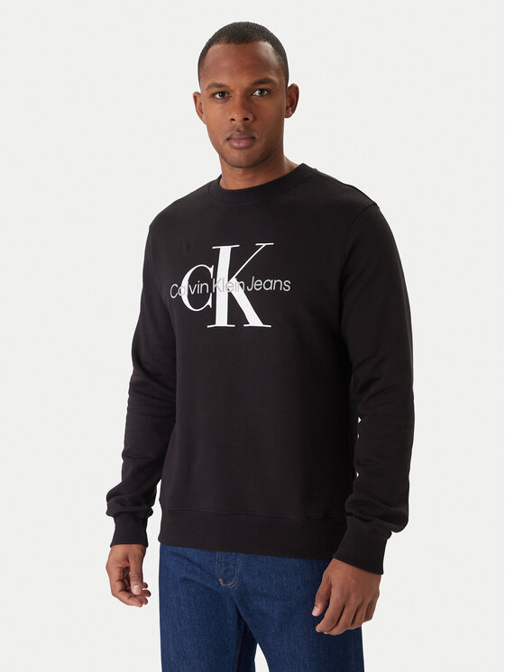 Calvin Klein Jeans Calvin Klein Jeans Bluză J30J320933 Negru Regular Fit