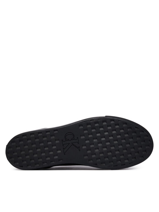 Calvin Klein Calvin Klein Superge Vulc Flatform Low Canvas Mg YW0YW01763 Črna