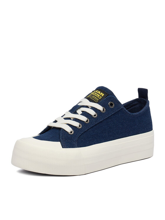 G-Star Raw G-Star Raw Sneakers aus Stoff CEO-GST01 Dunkelblau