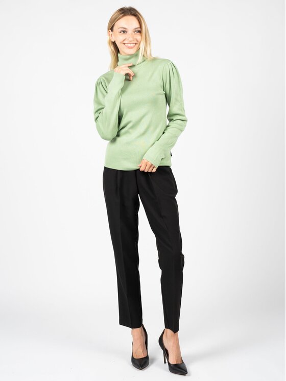 Silvian Heach Silvian Heach Sweter PGA22060LU | Citron Zielony Regular Fit
