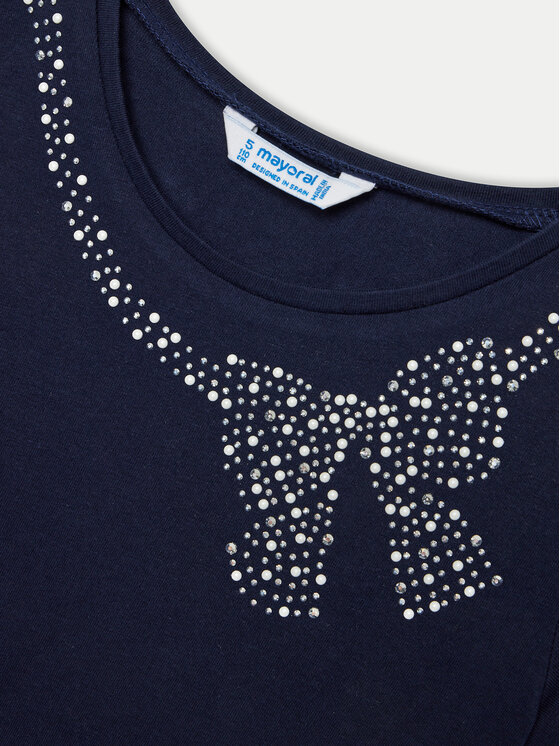 Mayoral Mayoral T-Shirt 174 Σκούρο μπλε Regular Fit
