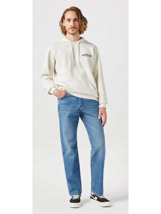 Wrangler Wrangler Jeansy Frontier Niebieski Relaxed Fit