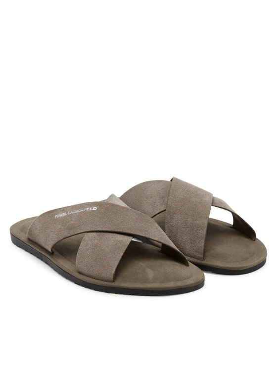 KARL LAGERFELD KARL LAGERFELD Papucs Kastor III KL70214 Szürke