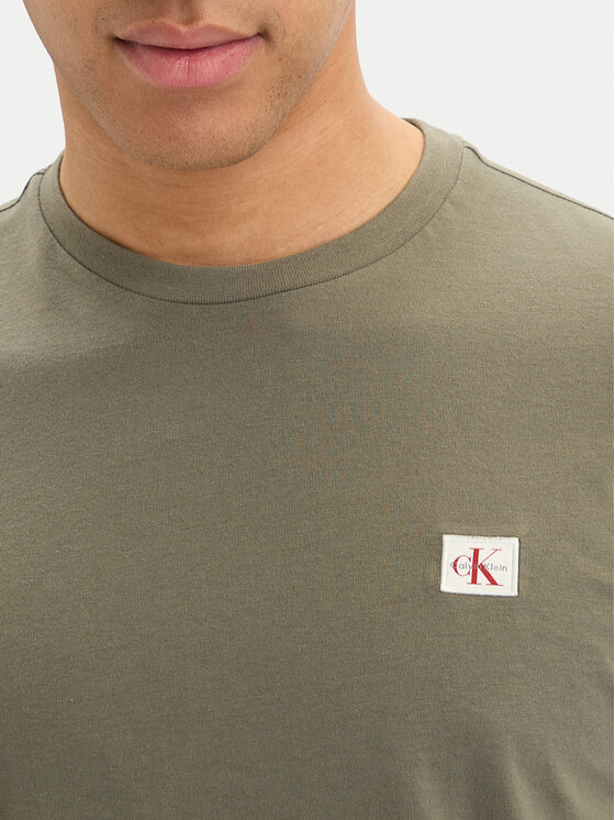 Calvin Klein Jeans Calvin Klein Jeans Тишърт LV04RC272G Каки Regular Fit