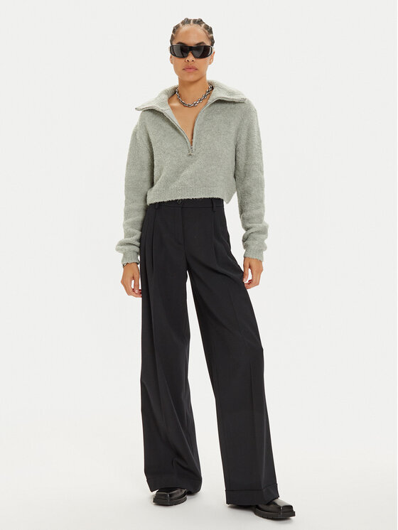 Patrizia Pepe Patrizia Pepe Džemperis 2K0298 K222 Pelēks Relaxed Fit