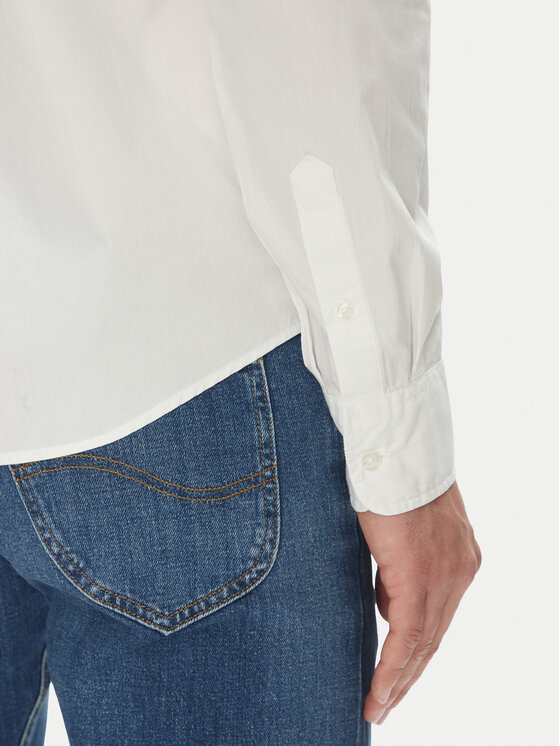 Mustang Mustang Cămașă Canton 1016238 Alb Slim Fit
