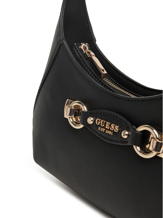 Guess Guess Дамска чанта Mimina HWBG80 15180 Черен