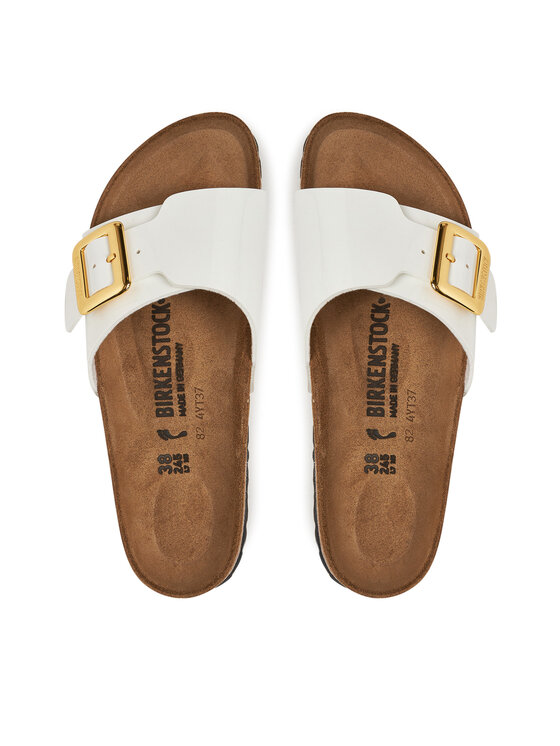 Birkenstock Birkenstock Ciabatte Catalina Cushion Buckle 1029437 Bianco