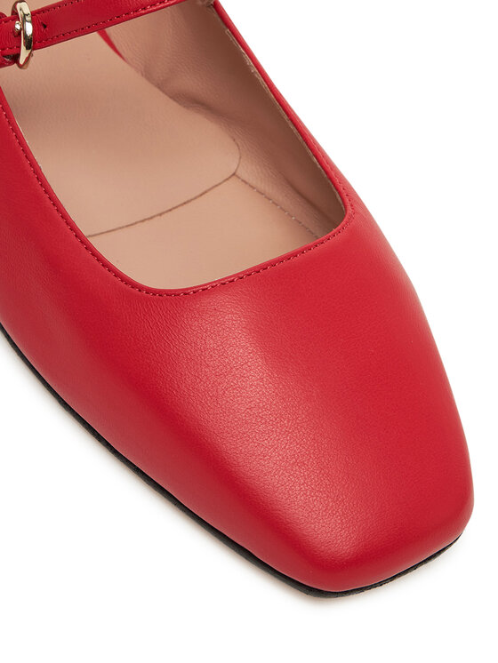 Pollini Pollini Balerinke SA11051C0MTE0501 Rdeča