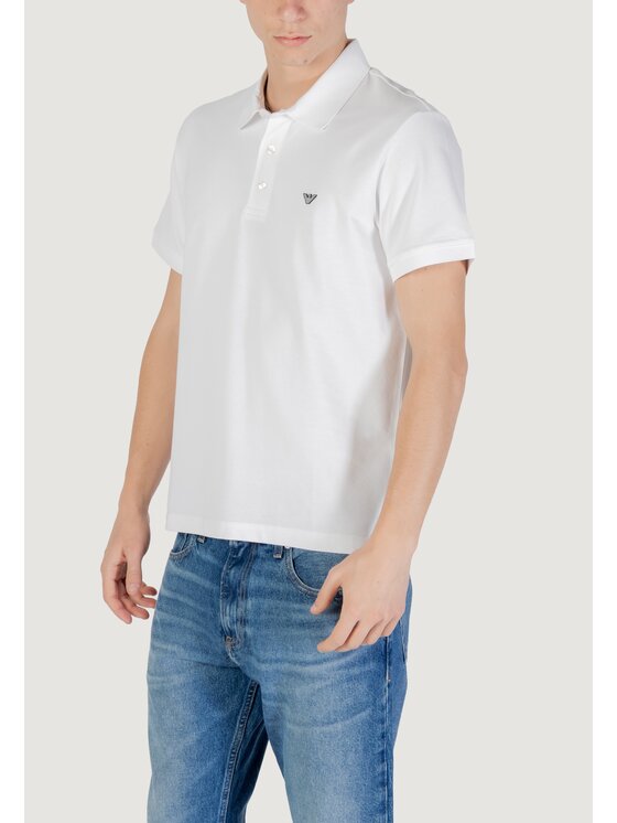Emporio Armani Emporio Armani Polo 28224 Biały Comfort Fit