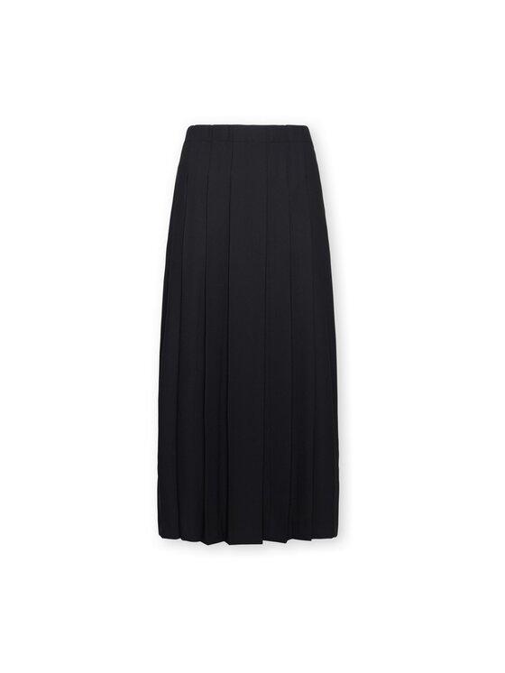 Elena Mirò Elena Mirò Spódnica midi 1006P000103N033 Czarny Flared Fit