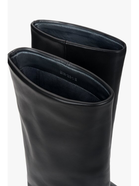 Estro Estro Καουμπόικες Μπότες & Μποτάκια ER00118499 Μαύρο