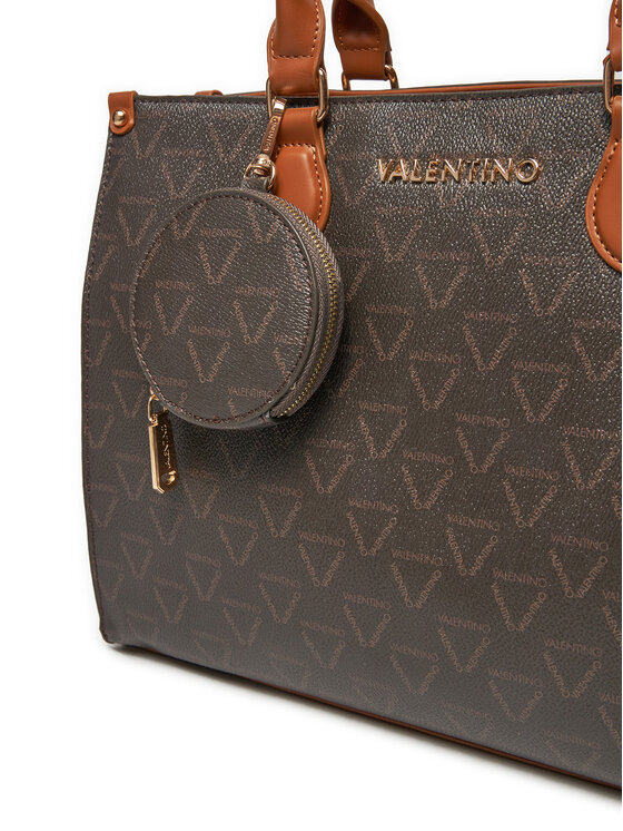 Valentino Valentino Ročna torba Lady Re VBS8GT04 Rjava