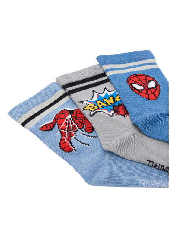 Spiderman Ultimate Spiderman Ultimate Довгі шкарпетки CEO-ACCCS-SS26-307SPRMV(3-PACK) Кольоровий