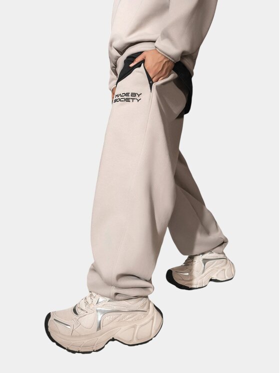 MADE BY SOCIETY MADE BY SOCIETY Sneakersy MBS 01 Neutral M - I15921 Beżowy