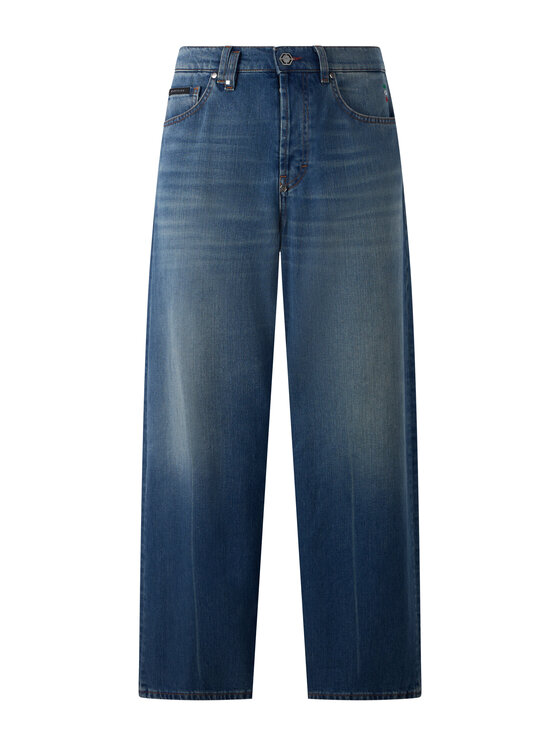 PHILIPP PLEIN PHILIPP PLEIN Jeansy 31242 Niebieski Loose Fit