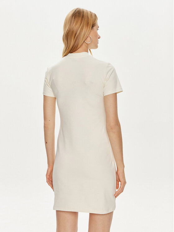 Guess Guess Kleid für den Alltag V4YK02 KCDH1 Weiß Regular Fit